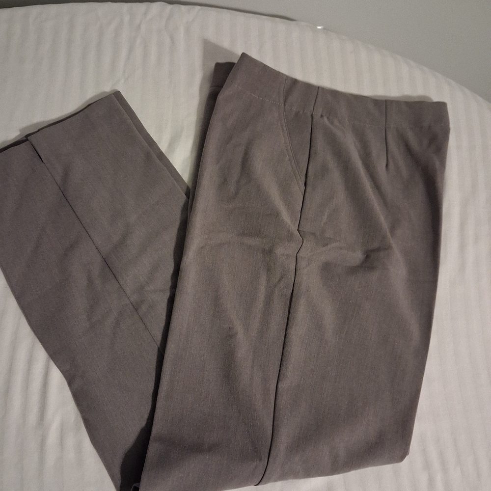 Gray Dress Pants Womens Size 12 - Picture 8 of 10